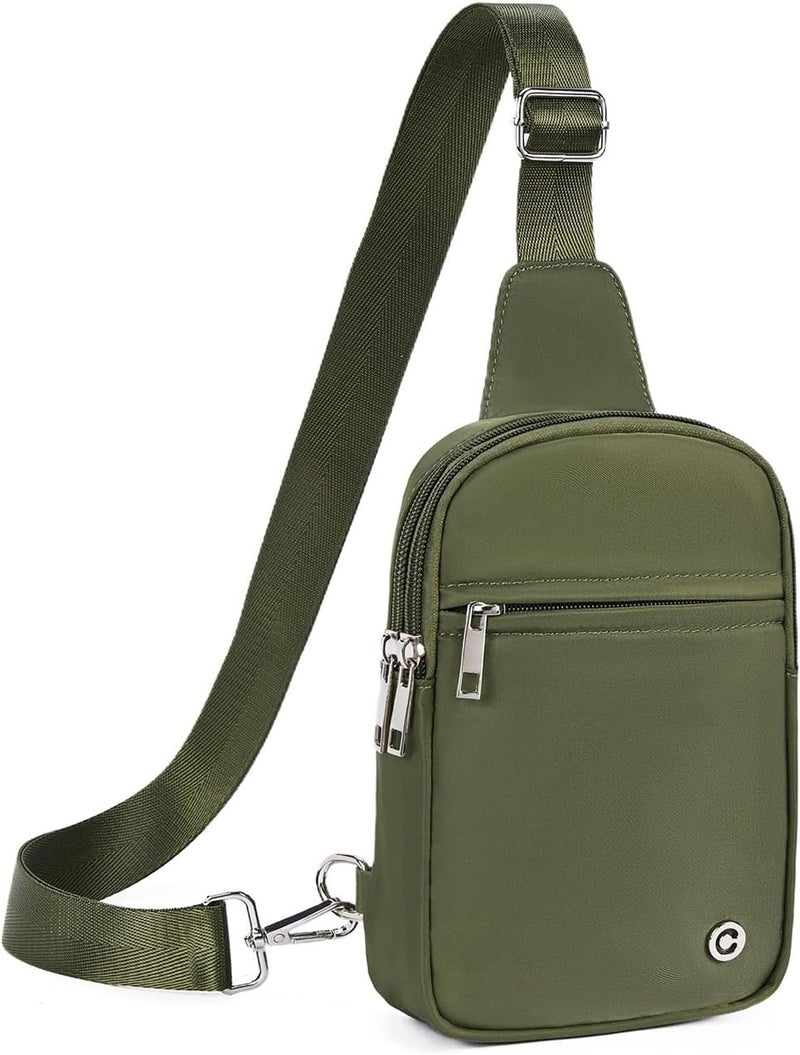 CHOLISS Small Sling Bag for Women and Men, Crossbody Bags Trendy Fanny Packs Chest Bag with Extended Strap - Image 1